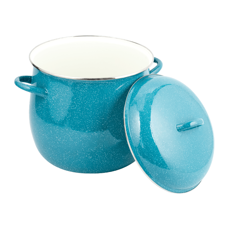 26cm Enamel i ka hoʻomaʻemaʻeʻana i ka stockpot