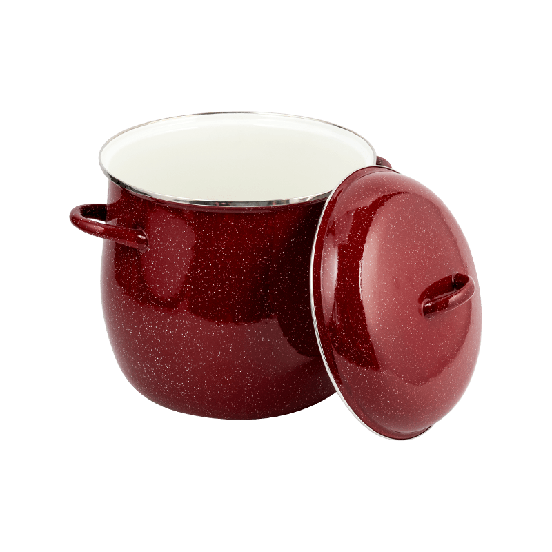 26cm Enamel i ka hoʻomaʻemaʻeʻana i ka stockpot