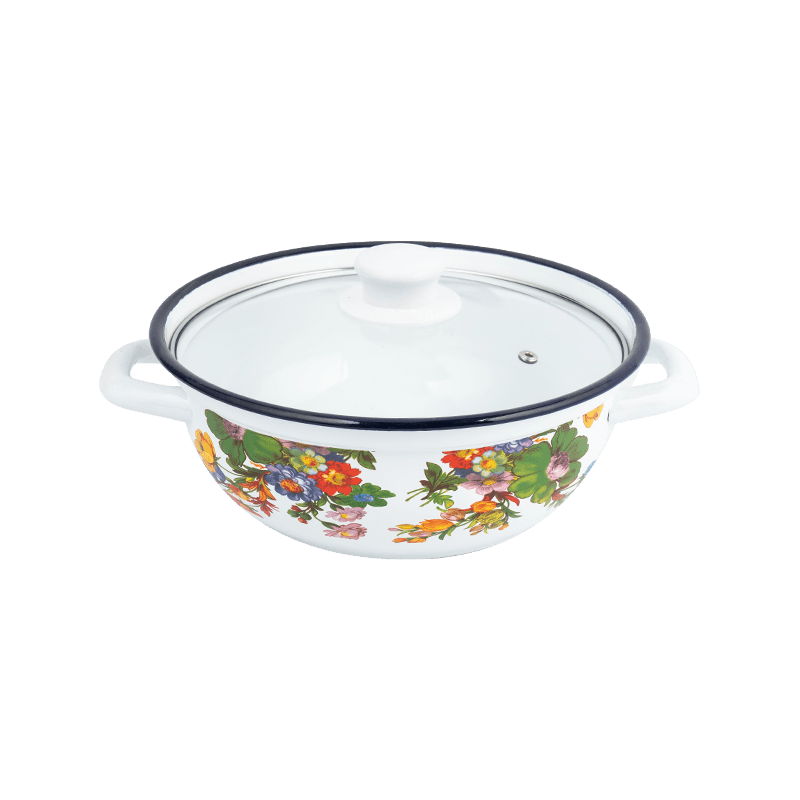 ʻO 406d Enamel Strielless Steel Room StockPot