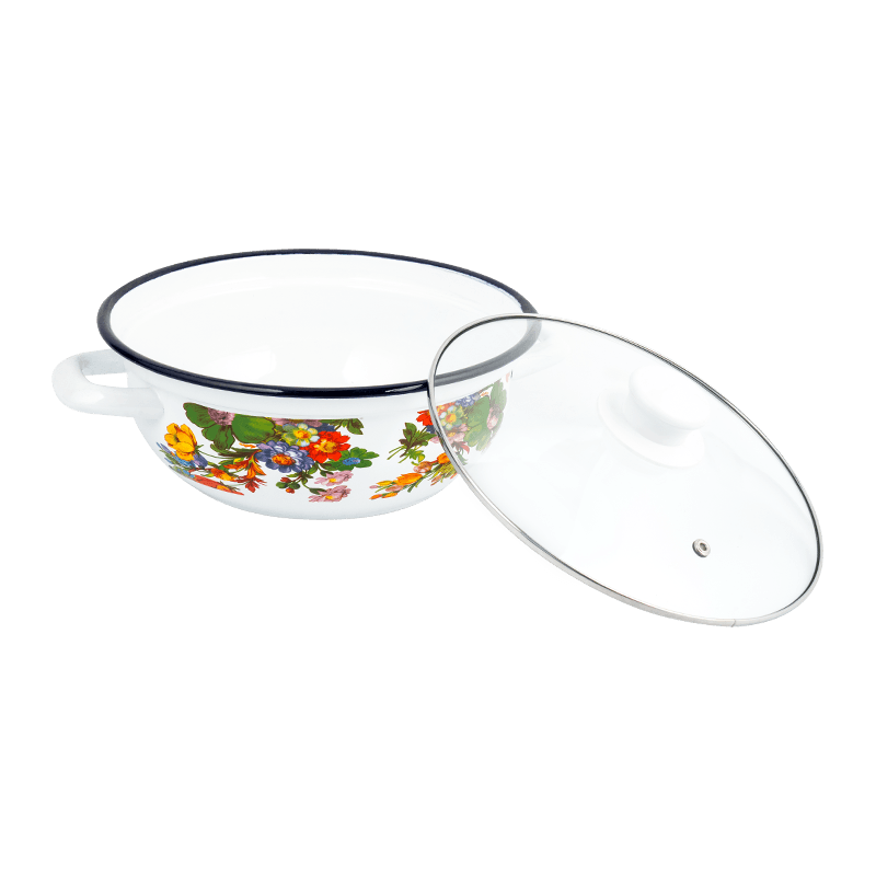 ʻO 406d Enamel Strielless Steel Room StockPot