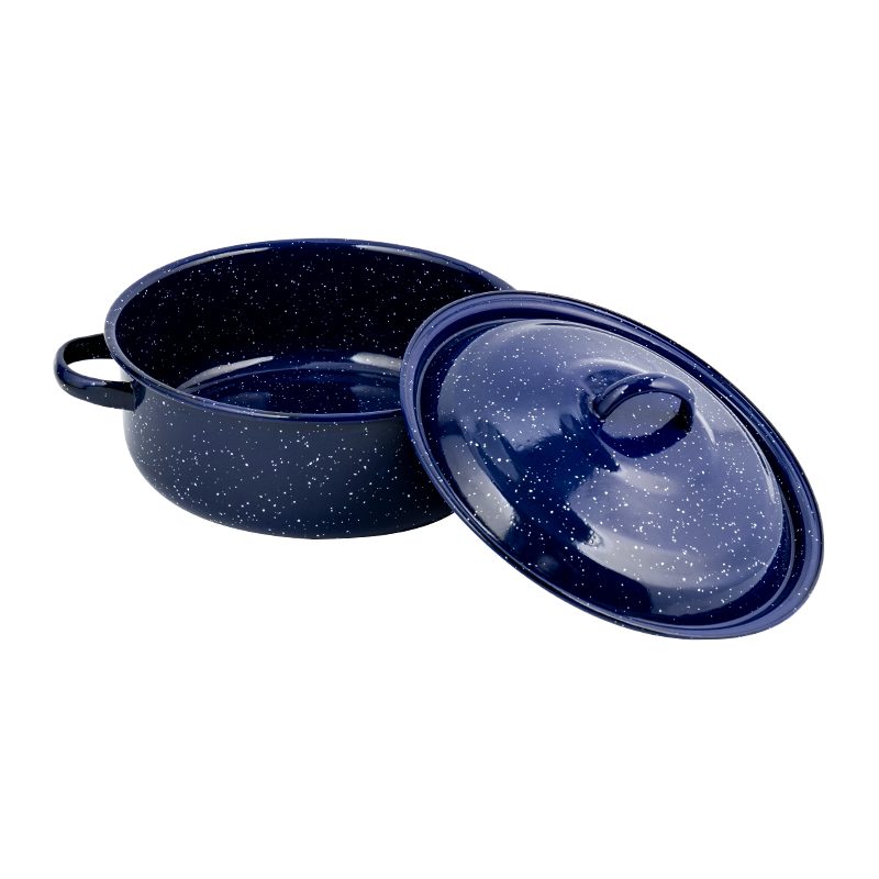 ʻO 768D Enamel Flared Rured Rum pololei